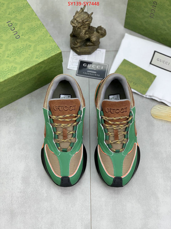 Men Shoes-Gucci how to start selling replica ID: SY7448 $: 139USD