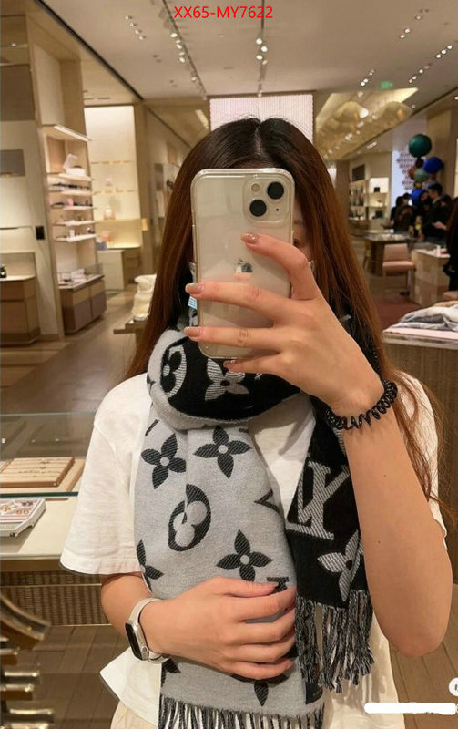 Scarf-LV top quality fake ID: MY7622 $: 65USD