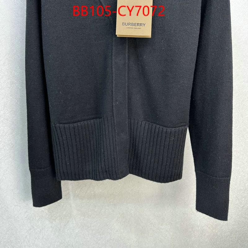 Clothing-Burberry luxury cheap ID: CY7072 $: 105USD