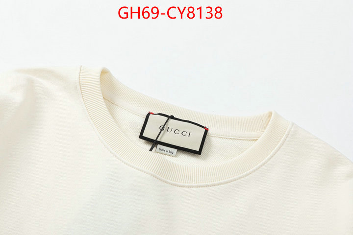 Clothing-Gucci new designer replica ID: CY8138 $: 69USD