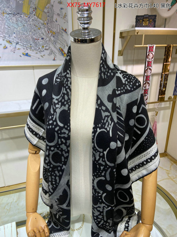 Scarf-LV high quality designer replica ID: MY7617 $: 75USD