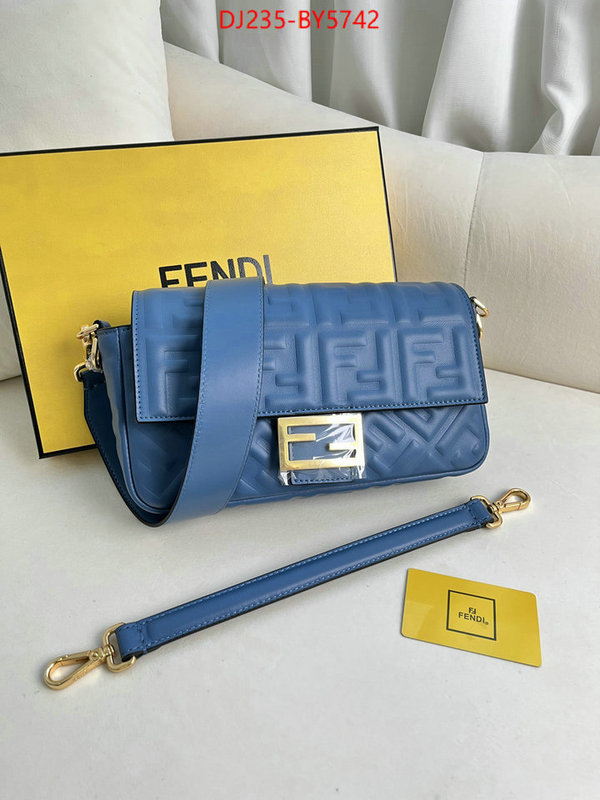 Fendi Bags(TOP)-Baguette find replica ID: BY5742 $: 235USD