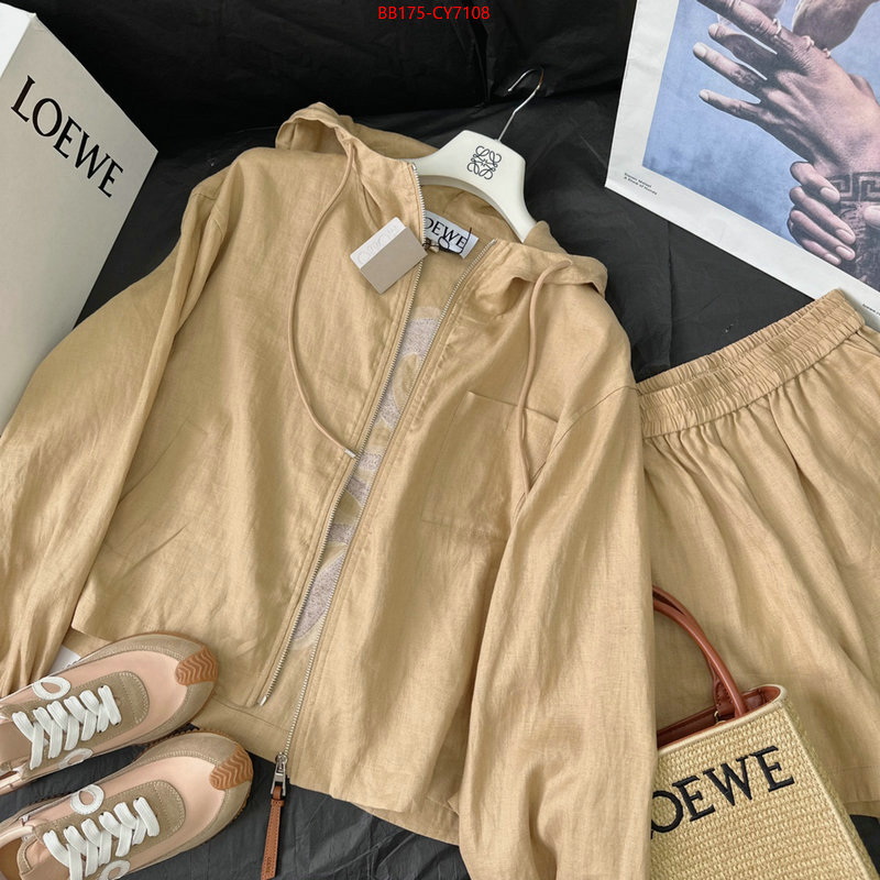 Clothing-Loewe found replica ID: CY7108 $: 175USD