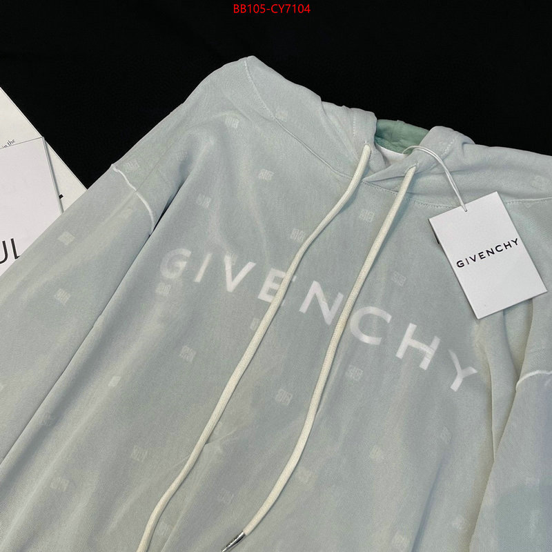 Clothing-Givenchy perfect replica ID: CY7104 $: 105USD