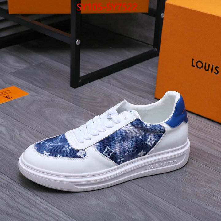 Men Shoes-LV customize the best replica ID: SY7522 $: 105USD