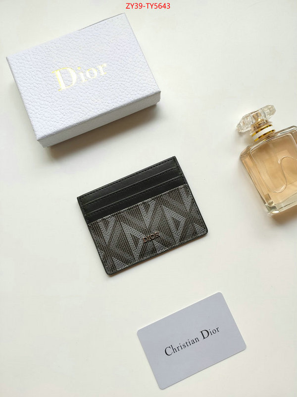 Dior Bags(4A)-Wallet- first top ID: TY5643 $: 39USD