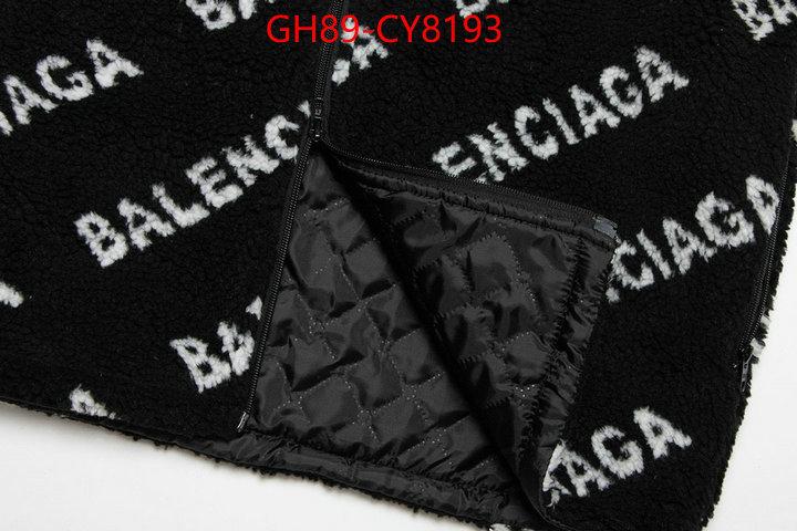 Clothing-Balenciaga find replica ID: CY8193 $: 89USD