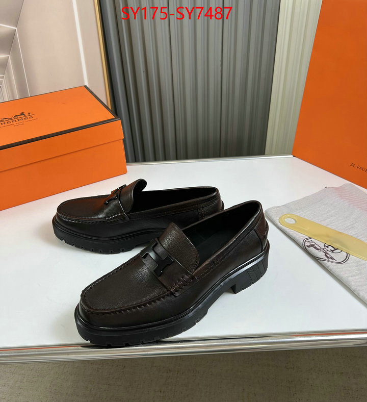 Men Shoes-Hermes what is a counter quality ID: SY7487 $: 175USD