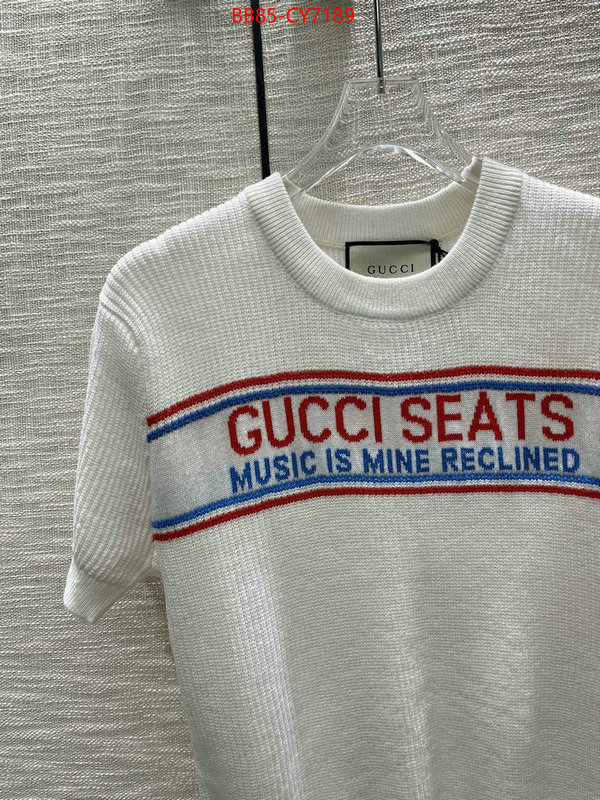 Clothing-Gucci aaaaa quality replica ID: CY7189 $: 85USD