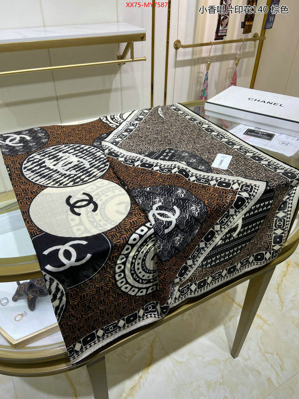 Scarf-Chanel website to buy replica ID: MY7587 $: 75USD