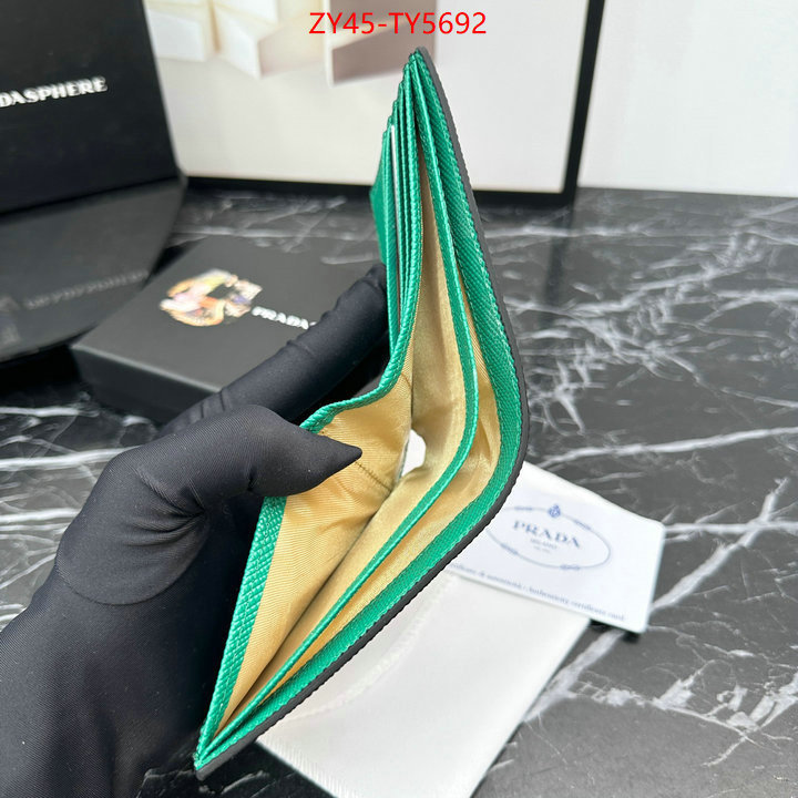 Prada Bags (4A)-Wallet replica us ID: TY5692 $: 45USD