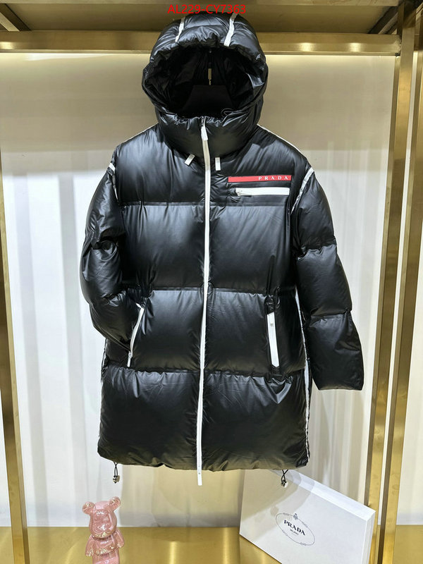 Down jacket Women-Prada best luxury replica ID: CY7363 $: 229USD