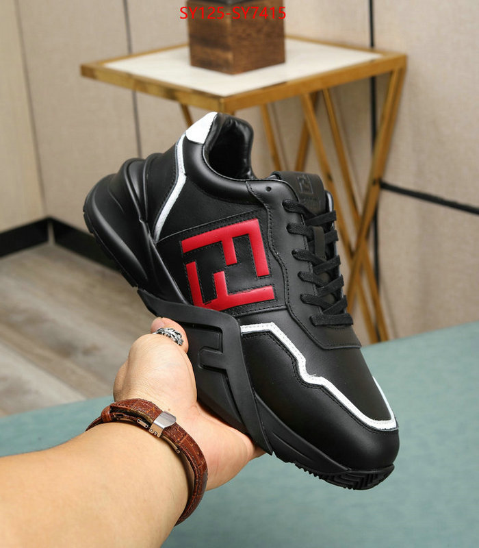 Men Shoes-Fendi is it illegal to buy dupe ID: SY7415 $: 125USD