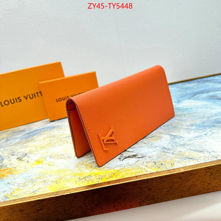 LV Bags(4A)-Wallet buying replica ID: TY5448 $: 45USD