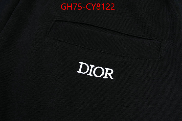 Clothing-Dior fashion ID: CY8122 $: 75USD