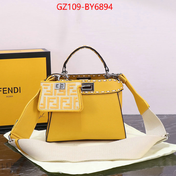 Fendi Bags(4A)-Peekaboo brand designer replica ID: BY6894 $: 109USD