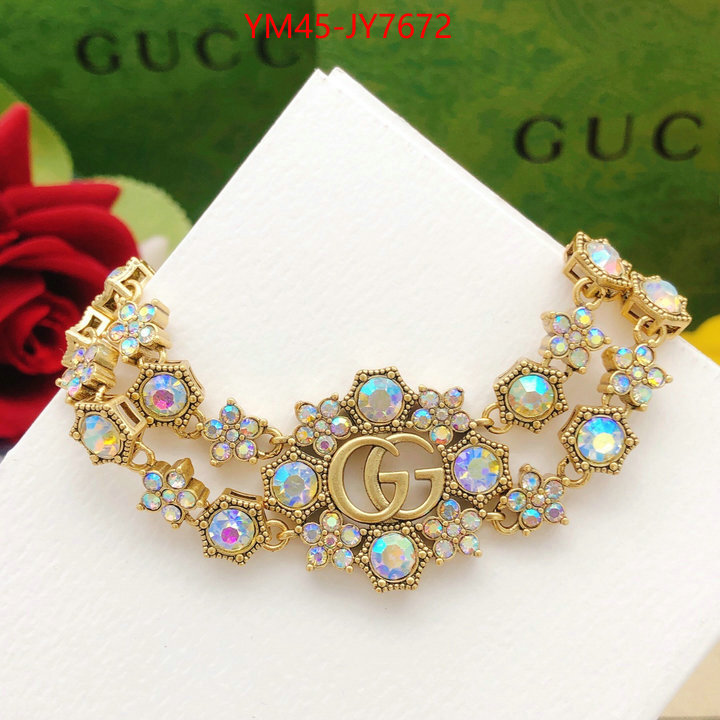 Jewelry-Gucci how to start selling replica ID: JY7672 $: 45USD