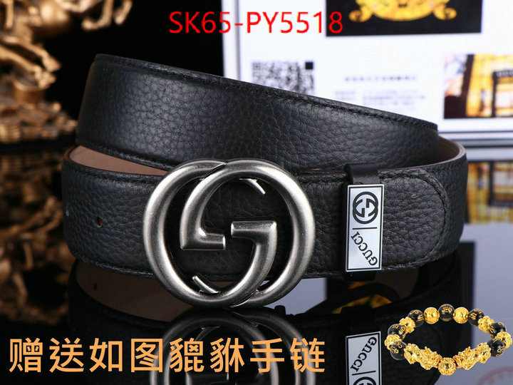 Belts-Gucci where can i buy the best quality ID: PY5518 $: 65USD