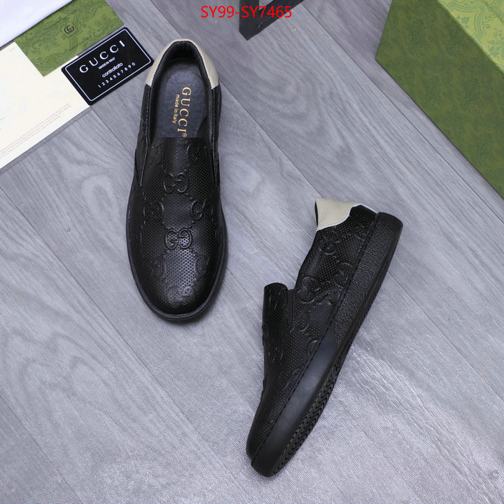 Men Shoes-Gucci brand designer replica ID: SY7465 $: 99USD