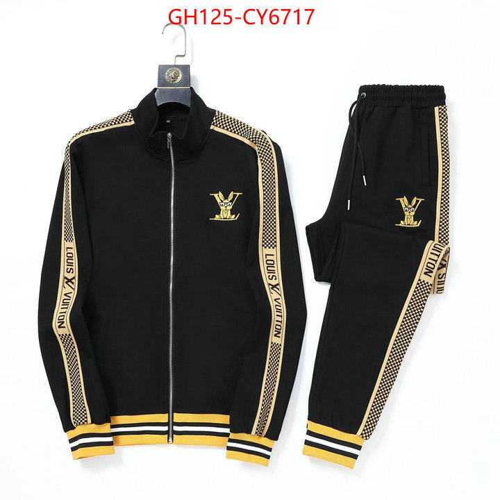 Clothing-LV 2023 perfect replica designer ID: CY6717 $: 125USD