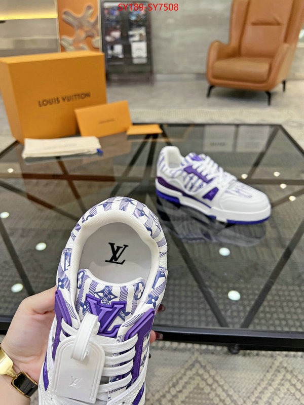 Men Shoes-LV first top ID: SY7508 $: 189USD