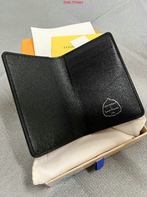 LV Bags(4A)-Wallet 1:1 replica wholesale ID: TY5461 $: 45USD