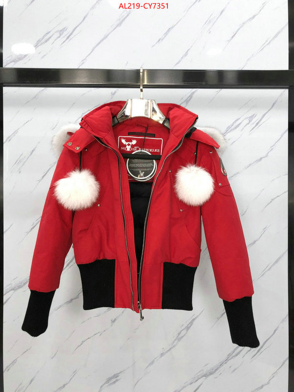 Down jacket Women-Moose Kunckles shop designer replica ID: CY7351 $: 219USD