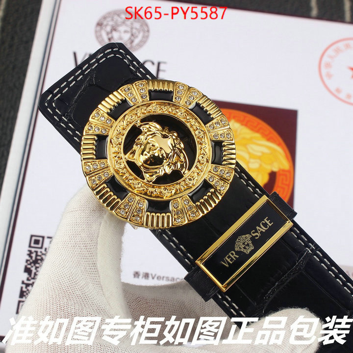 Belts-Versace wholesale designer shop ID: PY5587 $: 65USD