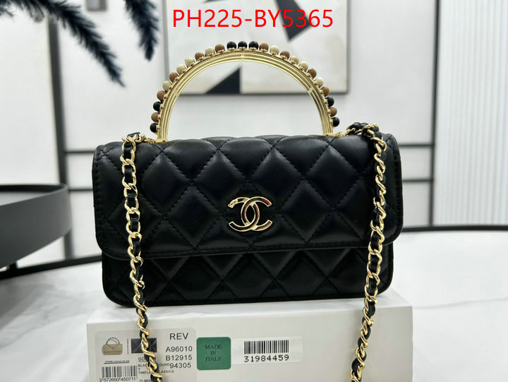 Chanel Bags(TOP)-Diagonal- replica aaaaa designer ID: BY5365 $: 225USD