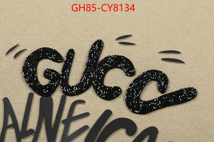 Clothing-Gucci best luxury replica ID: CY8134 $: 85USD