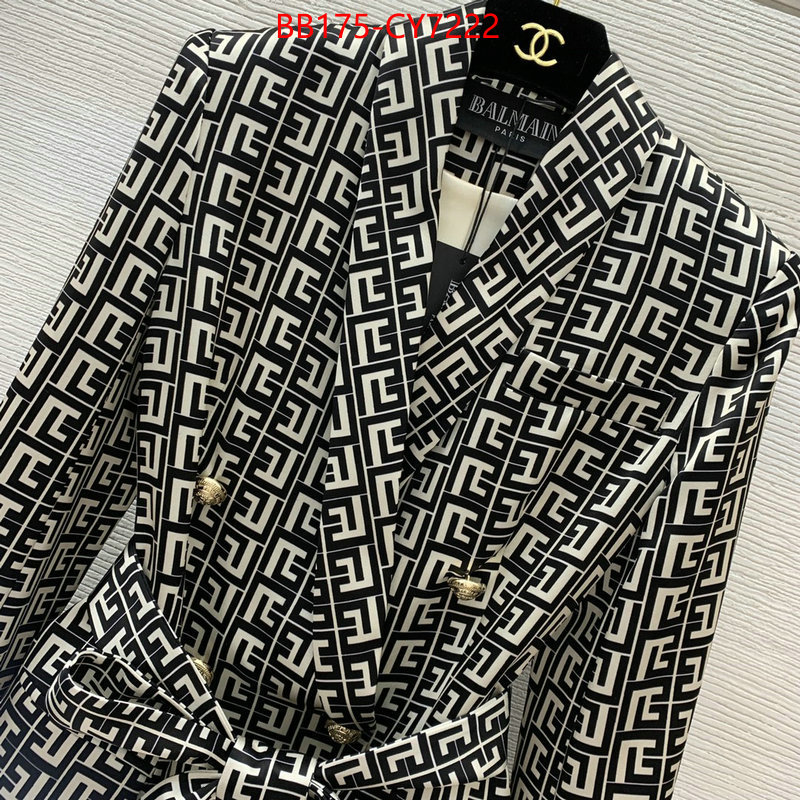 Clothing-Balmain replica wholesale ID: CY7222 $: 175USD