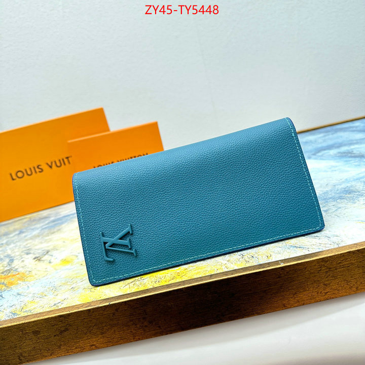 LV Bags(4A)-Wallet buying replica ID: TY5448 $: 45USD