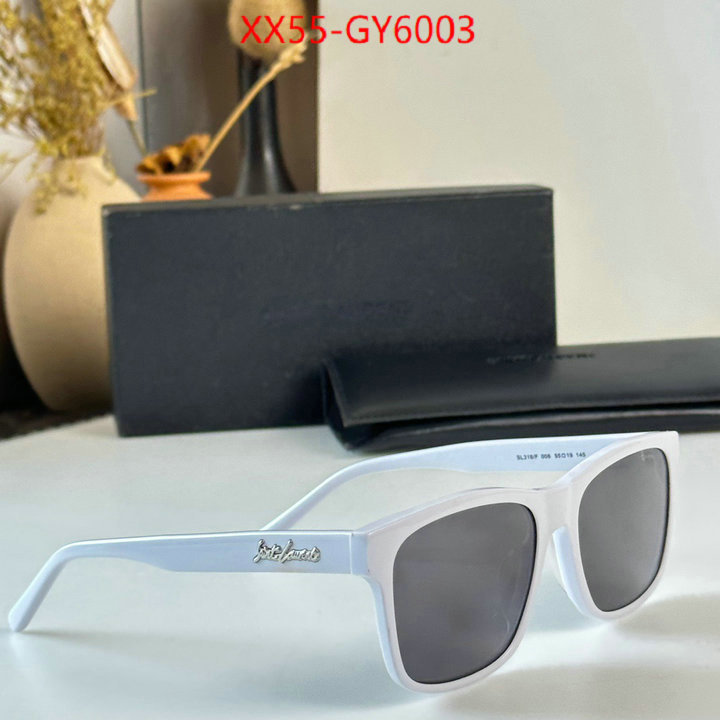 Glasses-YSL quality replica ID: GY6003 $: 55USD