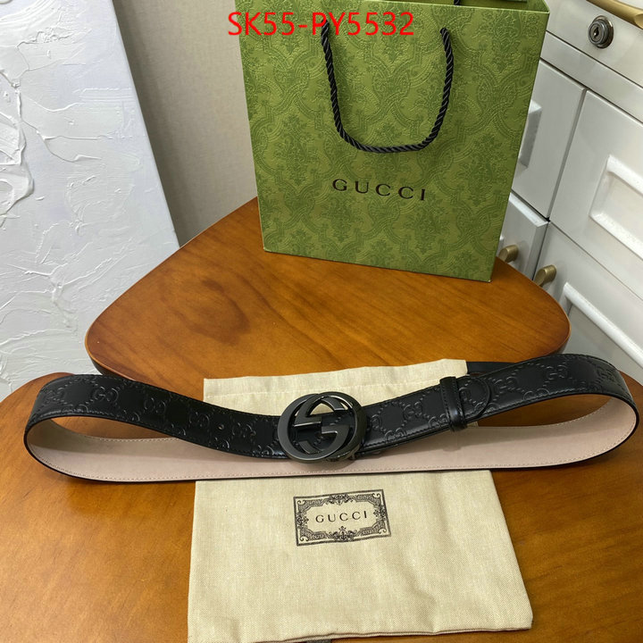 Belts-Gucci replicas ID: PY5532 $: 55USD