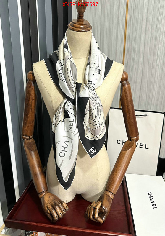 Scarf-Chanel top designer replica ID: MY7597 $: 59USD