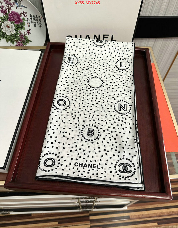 Scarf-Chanel designer wholesale replica ID: MY7745 $: 55USD