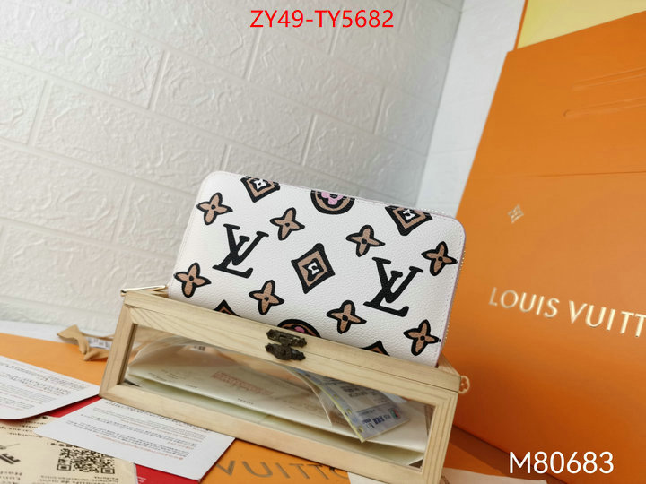 LV Bags(4A)-Wallet where should i buy replica ID: TY5682 $: 49USD