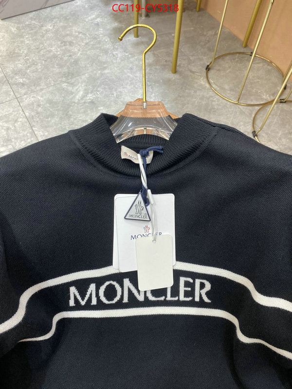 Clothing-Moncler replica shop ID: CY5318 $: 119USD