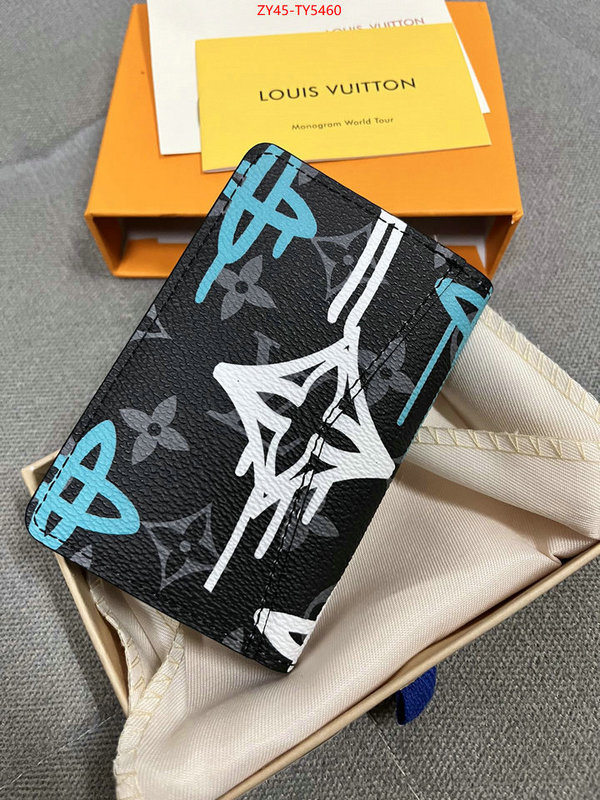 LV Bags(4A)-Wallet shop the best high authentic quality replica ID: TY5460 $: 45USD