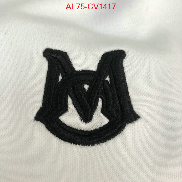 Clothing-Moncler buy cheap ID: CV1417 $: 75USD