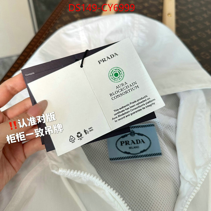 Clothing-Prada perfect replica ID: CY6999 $: 149USD