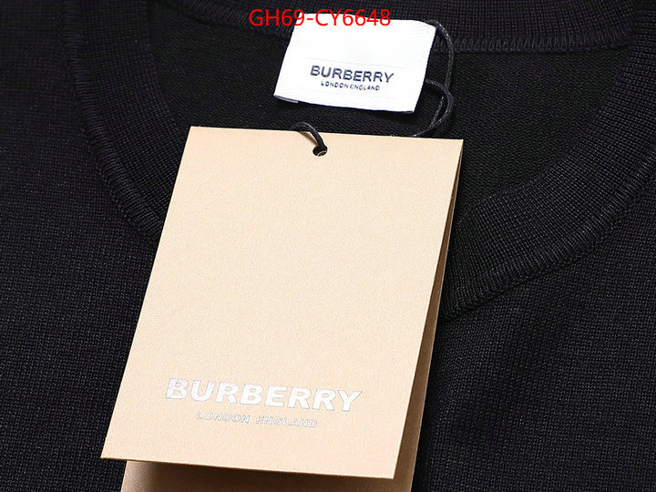 Clothing-Burberry cheap ID: CY6648 $: 69USD