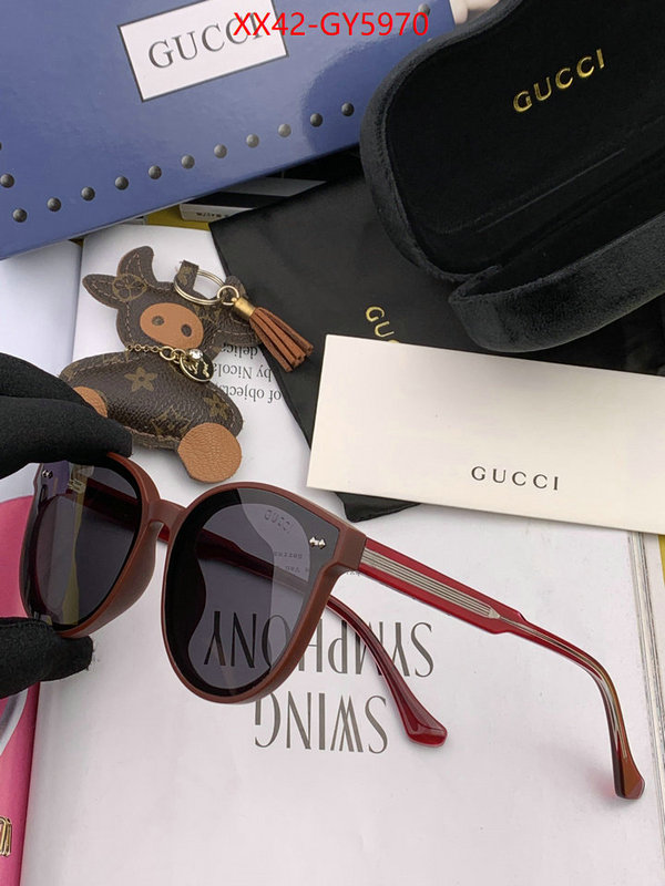 Glasses-Gucci luxury fake ID: GY5970 $: 42USD