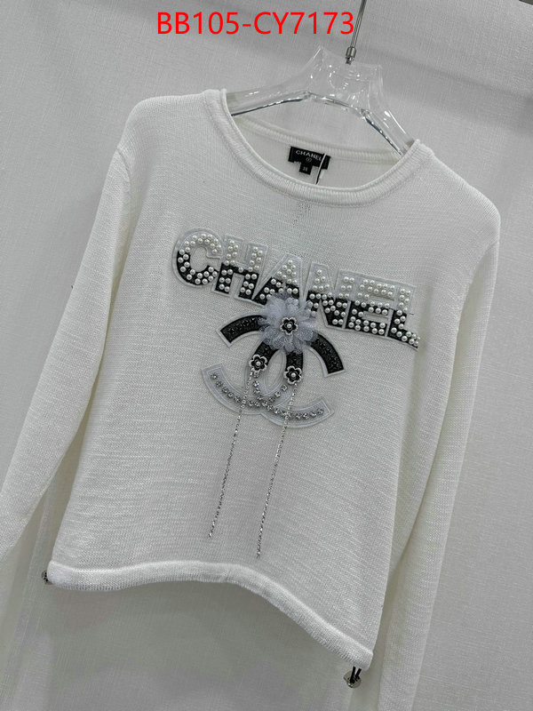 Clothing-Chanel best replica new style ID: CY7173 $: 105USD