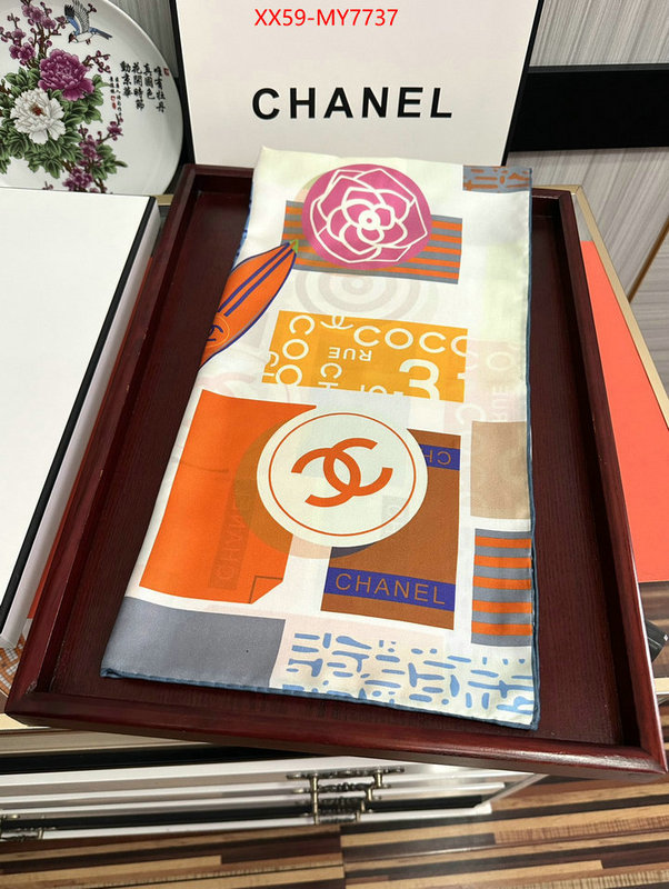 Scarf-Chanel perfect quality ID: MY7737 $: 59USD