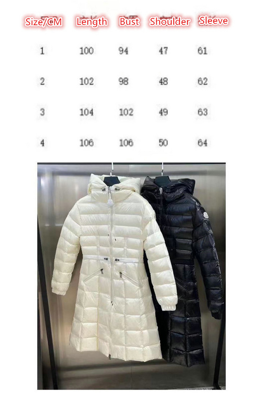 Down jacket Women-Moncler outlet 1:1 replica ID: CV1410 $: 189USD