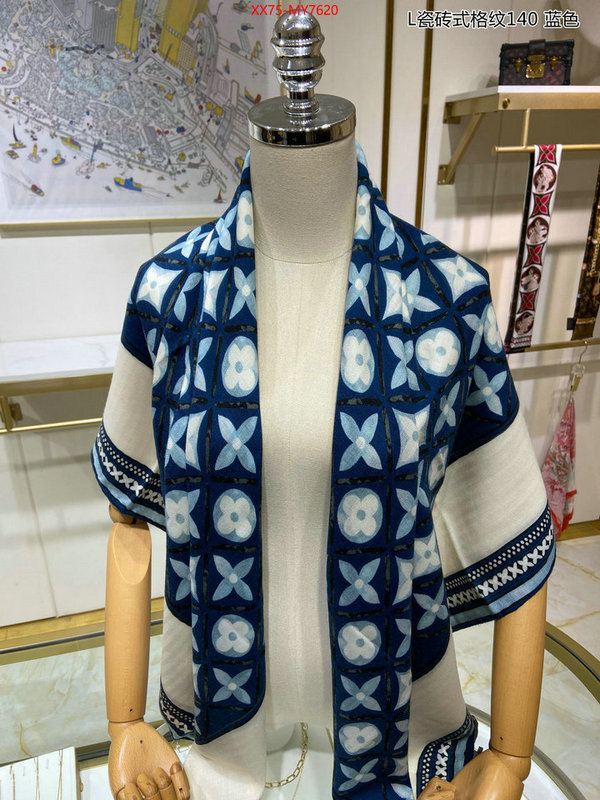 Scarf-LV fake high quality ID: MY7620 $: 75USD