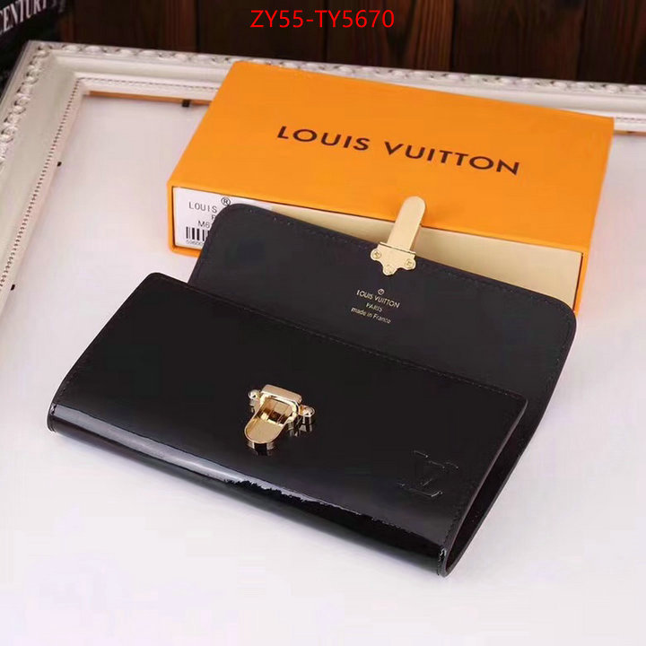 LV Bags(4A)-Wallet where to buy fakes ID: TY5670 $: 55USD