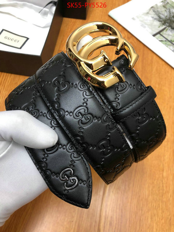 Belts-Gucci only sell high-quality ID: PY5526 $: 55USD