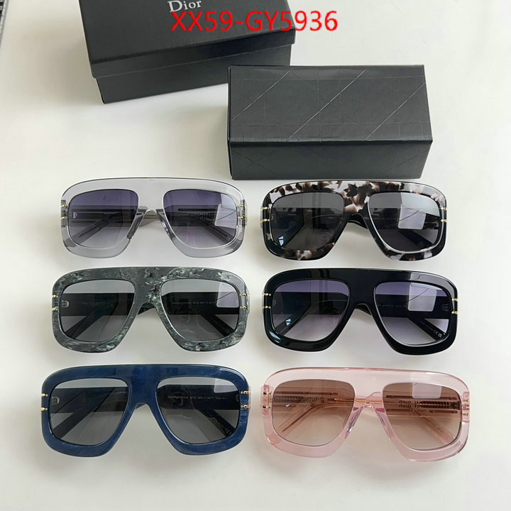 Glasses-Dior same as original ID: GY5936 $: 59USD